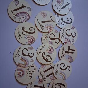 Rainbow Milestone Discs